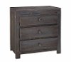 Rustic Charcoal Gray Nightstand - Wheaton