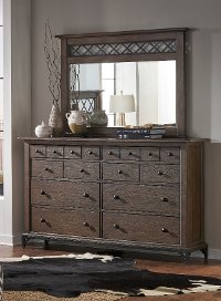 Classic Brown Dresser - Stone Mountain-2