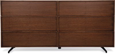 Mid Century Modern Walnut Dresser - Kamden
