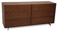 Mid Century Modern Walnut Dresser - Kamden-2