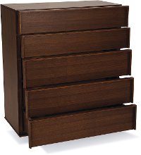 Mid Century Modern Walnut Chest of Drawers - Kamden-2