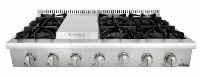 HRT4806U Thor 48 Inch Gas Rangetop - Stainless Steel