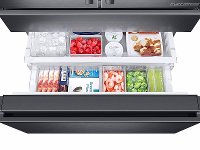 RF23M8960MT Samsung Chef Counter Depth French Door Refrigerator - 22.6 cu. ft., 36 Inch Black Stainless Steel-4