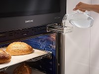 NQ70M9770DM Samsung Chef 30 Inch Combination Wall Oven with Microwave - 7.0 cu. ft. Matte Black Stainless Steel-4