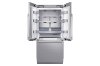 BRF365200AP Samsung 21 cu ft. Capacity 3-Door French Door Panel Ready 36 Built-In Chef Collection Refrigerator - Black-5