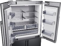 BRF425200AP Samsung Chef 24 cu. ft. French Door Refrigerator - 42 Inch Built In Panel Ready-3