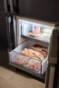 BRF425200AP Samsung Chef 24 cu. ft. French Door Refrigerator - 42 Inch Built In Panel Ready-6