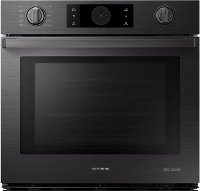 NV51M9770SM Samsung Chef 30 Inch Single Wall Oven with Flex Duo - 5.1 cu. ft. Matte Black Stainless Steel
