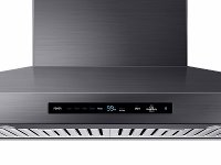 NK30M9600WM Samsung Chef 30 Inch Wall Mounted Hood - Black Stainless Steel-2