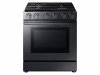 NX58M9960PM Samsung Chef 30 Inch Gas Pro Range with Dual Convection - 5.8 cu. ft. Black Stainless Steel