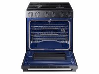 NX58M9960PM Samsung Chef 30 Inch Gas Pro Range with Dual Convection - 5.8 cu. ft. Black Stainless Steel-2