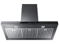 NK36M9600WM Samsung Chef 36 Inch Wall Mounted Hood - Black Stainless Steel-3