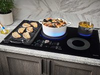 NZ36M9880UB Samsung Chef 36 Inch Induction Cooktop - Black-4
