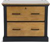 Natural Brown and Black Lateral File - Toulouse