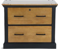 Natural Brown and Black Lateral File - Toulouse