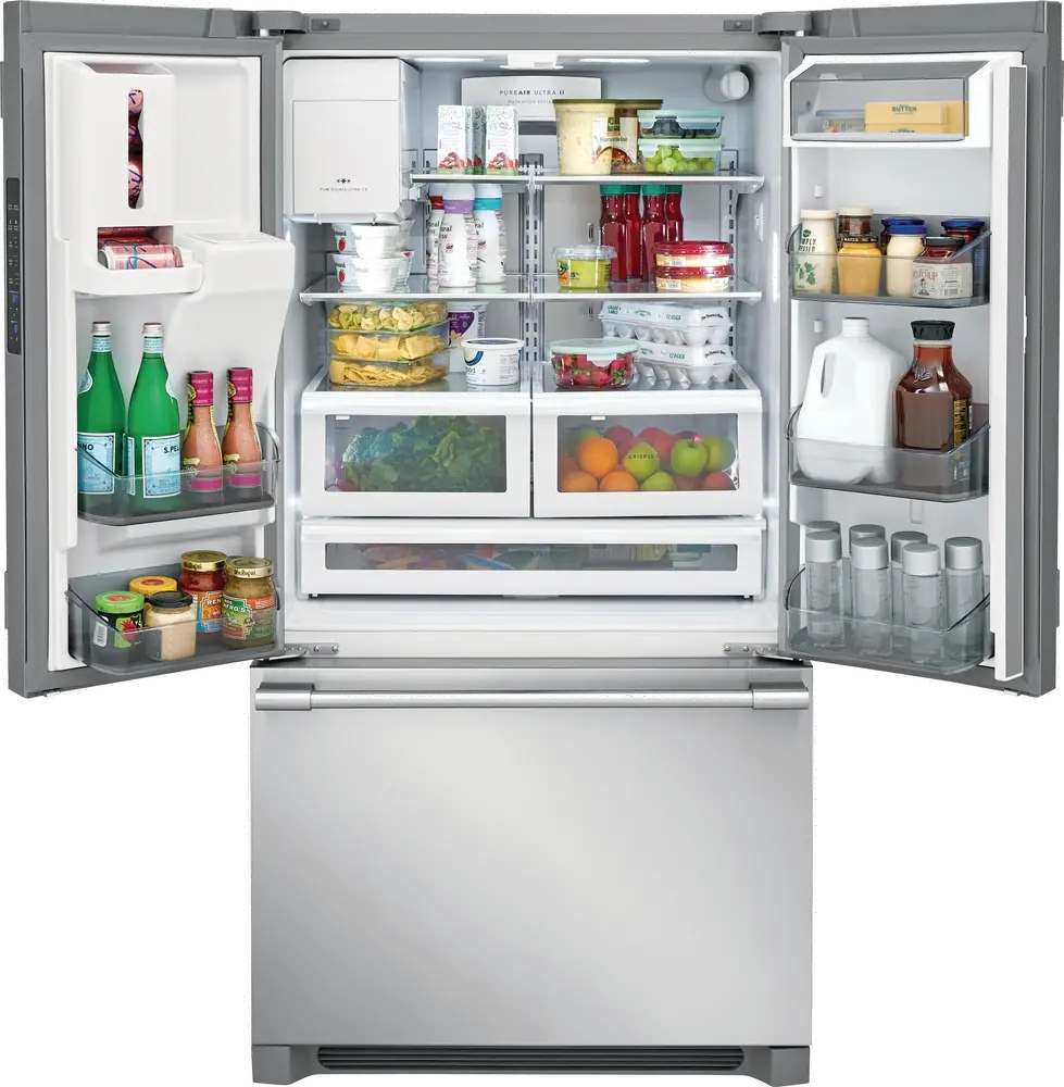 FPBC2278UF Frigidaire Professional 21.6 cu ft French Door Refrigerator - Counter Depth Stainless Steel-2