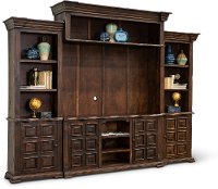 Brown 4 Piece Entertainment Center - Marquis-2