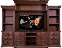 Brown 4 Piece Entertainment Center - Marquis-4