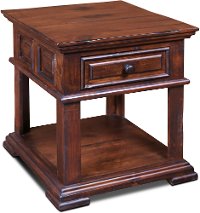 Brown Country End Table - Marquis