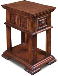 Brown Country Side Table - Marquis