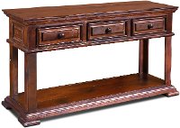 Brown Country Sofa Table - Marquis