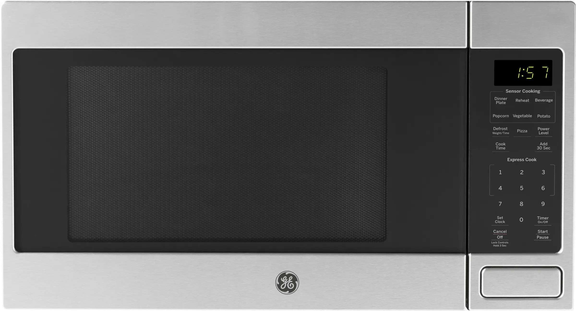 JES1657SMSS GE 1.6 cu. ft. Countertop Microwave - Stainless Steel-1