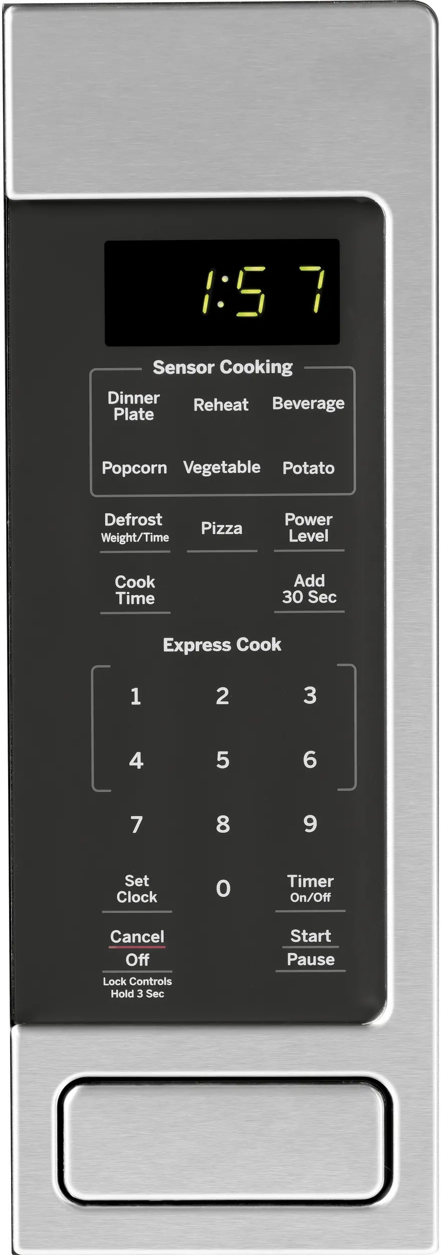 JES1657SMSS GE 1.6 cu. ft. Countertop Microwave - Stainless Steel-2