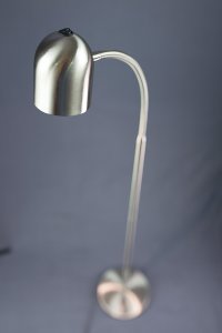 Brushed Nickel Transitional LED Floor Lamp - Tiara-2