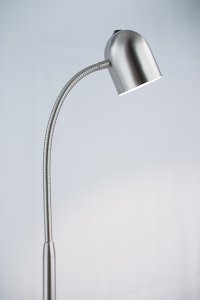 Brushed Nickel Transitional LED Floor Lamp - Tiara-3