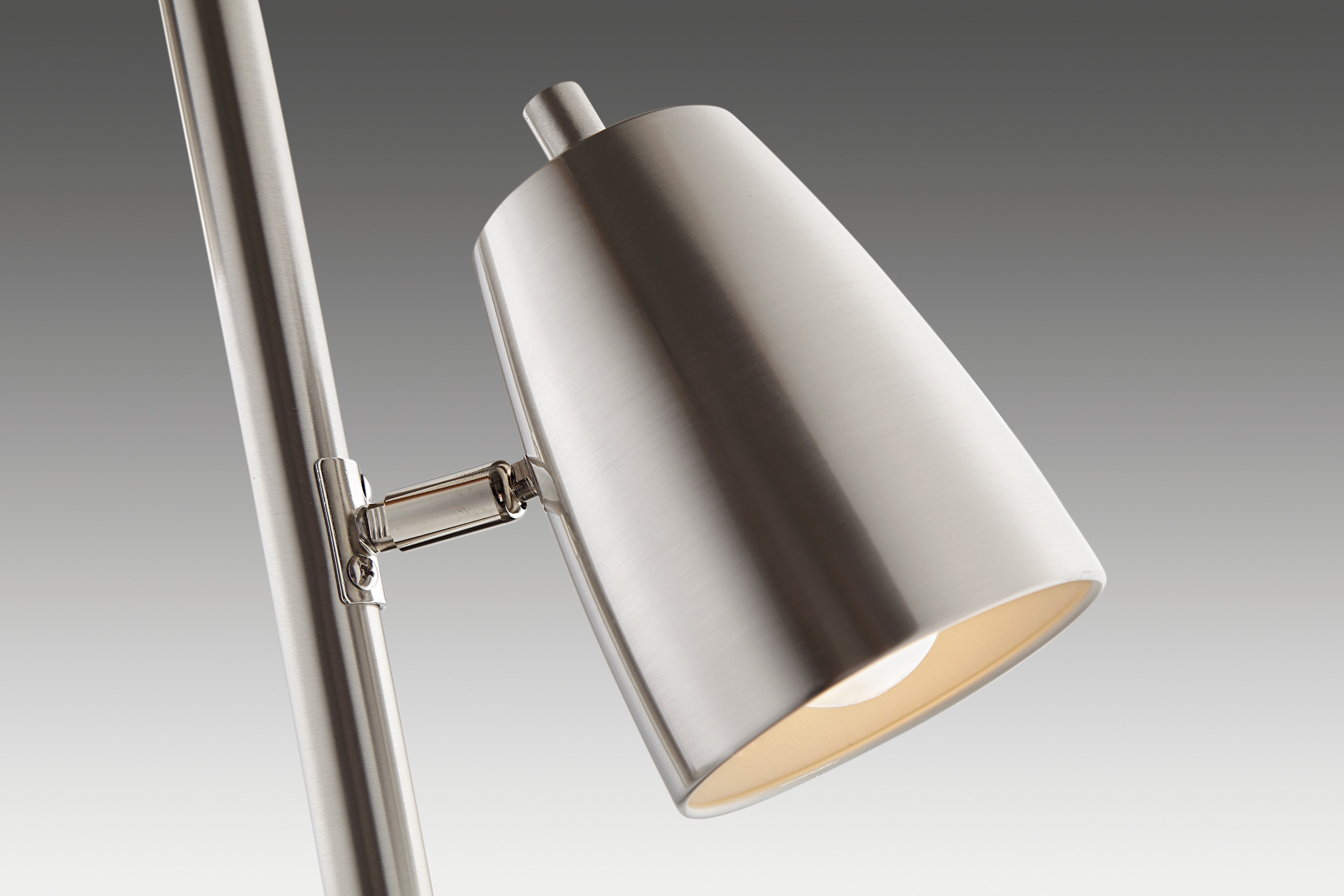 Brushed Nickel 3 Light Tree Floor Lamp-2