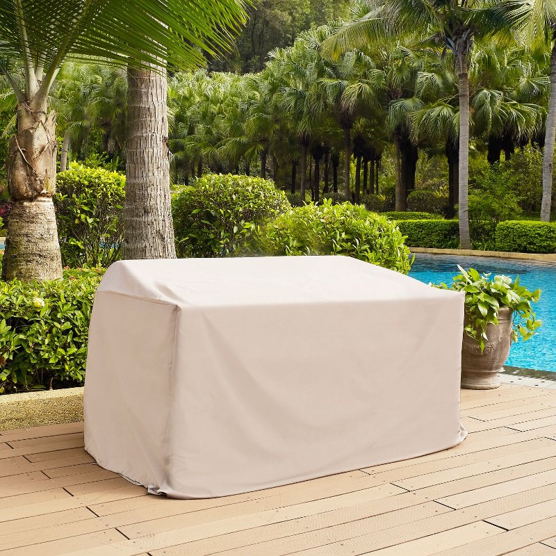 Outdoor Patio Loveseat Furniture Cover Rc Willey Furniture Store