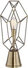 Antique Brass Contemporary Table Lamp