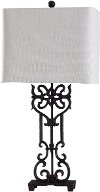 33 Inch Cast Iron Traditional Table Lamp