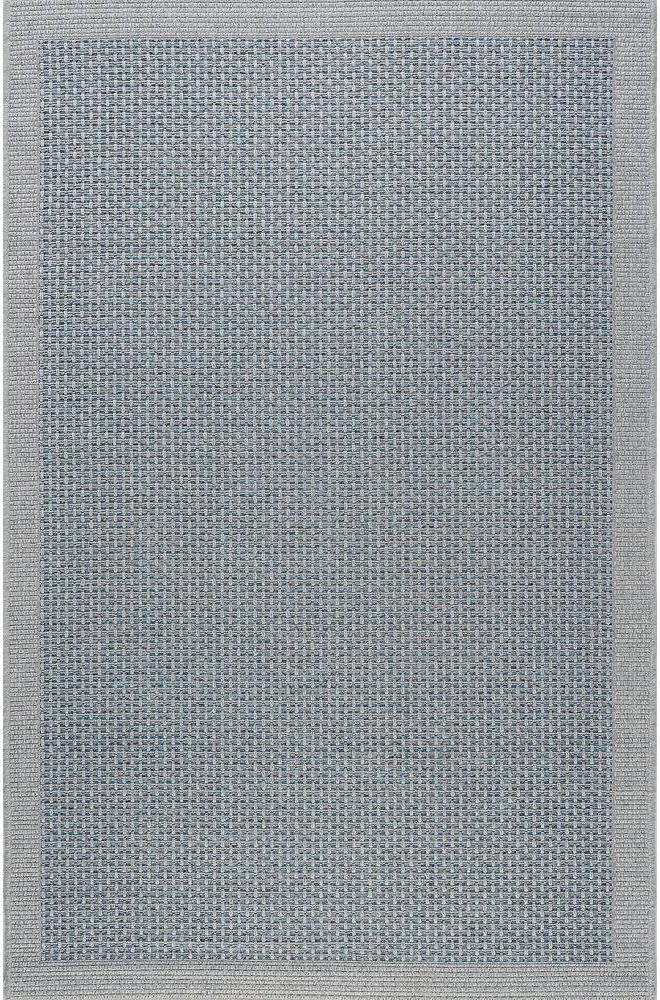 SRN10065X7 5 x 7 Medium Modern Solid Blue Indoor-Outdoor Rug - Serenity-1