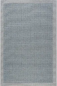 SRN10065X7 Serenity 5 x 7 Modern Solid Blue Indoor-Outdoor Rug