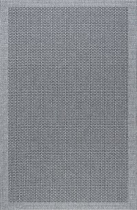 SRN10188X10 8 x 10 Large Modern Charcoal Gray Indoor-Outdoor Rug - Serenity