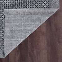 SRN10188X10 8 x 10 Large Modern Charcoal Gray Indoor-Outdoor Rug - Serenity-4