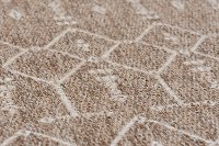 SRN11165X7 5 x 7 Medium Modern Elsa Taupe Indoor-Outdoor Rug - Serenity