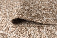 SRN11165X7 5 x 7 Medium Modern Elsa Taupe Indoor-Outdoor Rug - Serenity-6