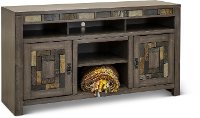 Driftwood Gray 60 Inch TV Stand - Castle Creek