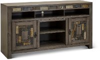 Driftwood Gray 60 Inch TV Stand - Castle Creek-2