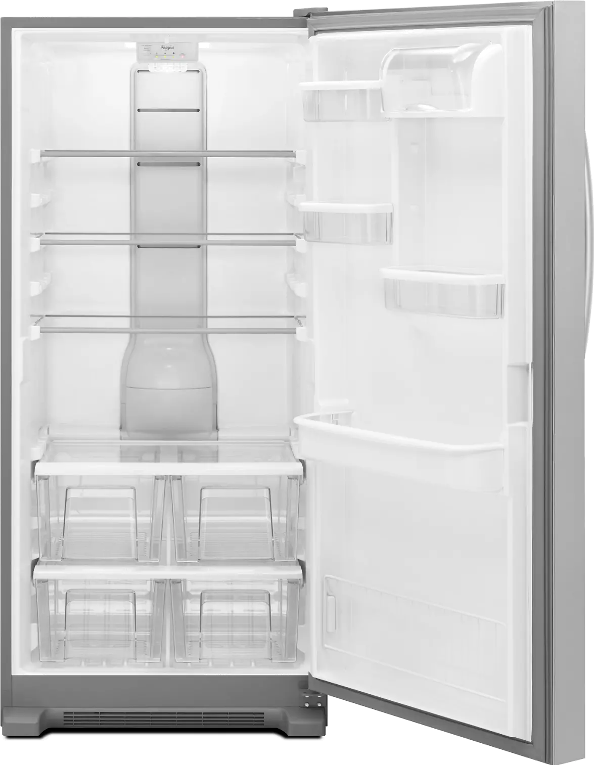 WSR57R18DM Whirlpool 18 cu ft Refrigerator - 30 Inch, Stainless Steel-2