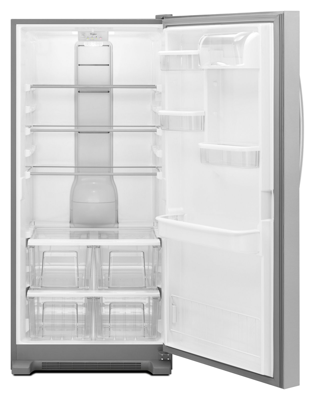 WSR57R18DM Whirlpool 30 Inch Refrigerator -18 cu. ft., Stainless Steel-2