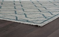 VND16155X8 5 x 7 Medium Villa Geometric Teal Indoor-Outdoor Rug - Veranda-3