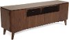 Mid Century Modern Walnut Console Table - Bellemie