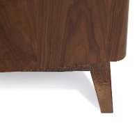 Mid Century Modern Walnut Console Table - Bellemie-2