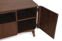 Mid Century Modern Walnut Console Table - Bellemie-3