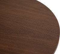 Modern Walnut End Table - Bellemie-4