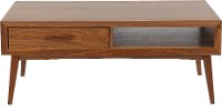 Transitional Light Walnut Coffee Table - Venice