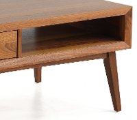 Transitional Light Walnut Coffee Table - Venice-3
